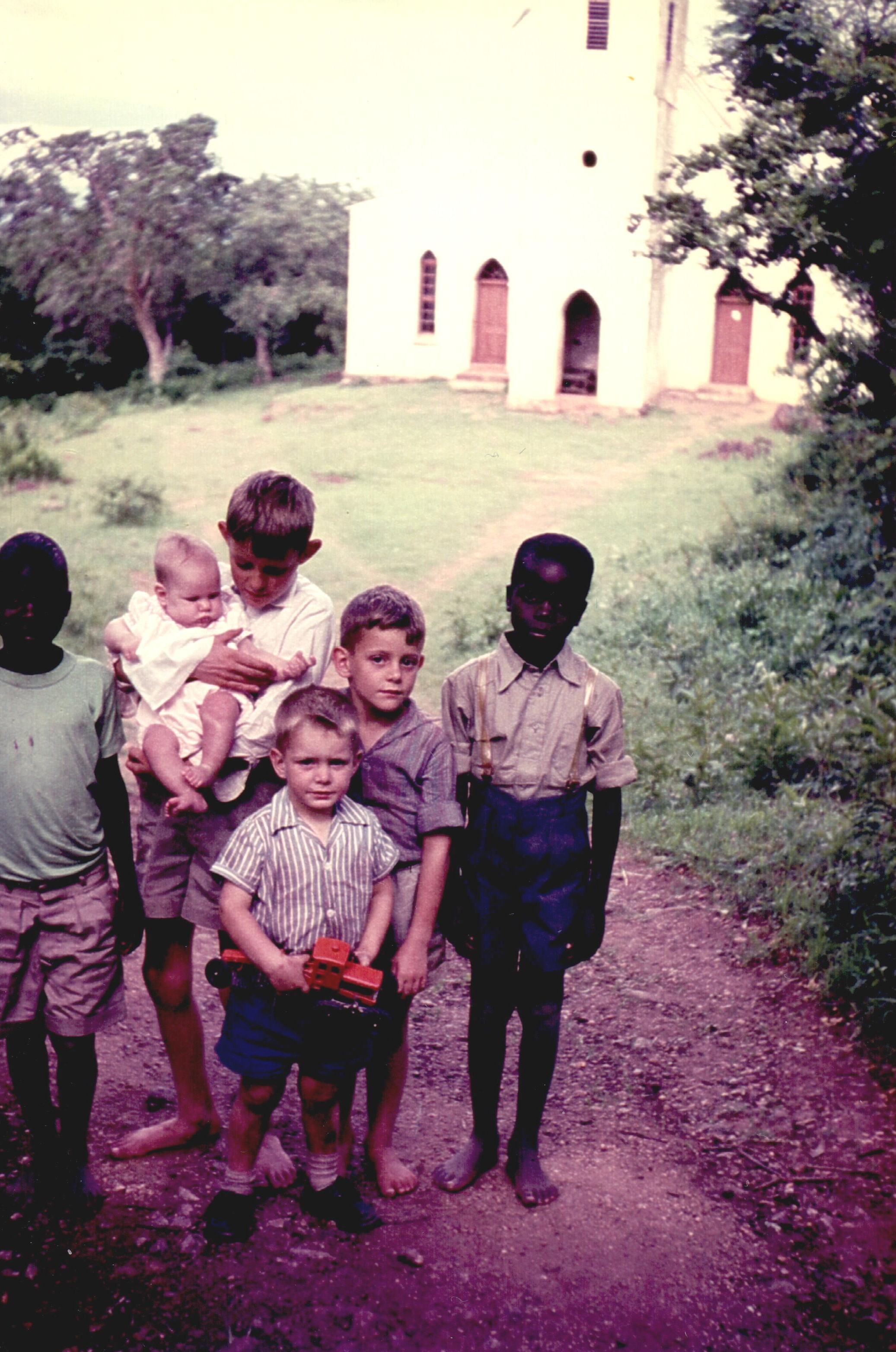 Young Aaron kids in South Africa